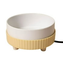 ACDANC Electric Heated Water Bowl for Cats Dogs Pet Water Dish Pet Feeder Bowl