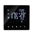 thumbnail image 1 of Contrôleur de Température Thermostat Intelligent Wi-Fi Rétroéclairé pour Chauffage de l'Eau Écran LCD Écran Tactile Programmable par Semaine Contrôle par Application Thermostats de Chauffage au Sol pour Maison Bureau École, 1 of 7