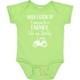 thumbnail image 3 of Inktastic Farmer Like Daddy Childs Boys or Girls Baby Bodysuit, 3 of 5