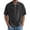 Black_004, variant on Mens Knit Polo Shirt Casual Short Sleeve Hollow Out Knit Shirt Jacquared Texture Knitted Polo Shirts Purple 2XL