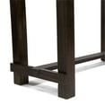 thumbnail image 7 of Furniture of America Sinuata Wood 60" Counter Height Table in Antique Black, 7 of 7
