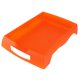thumbnail image 1 of Caja de plástico jinwen bandeja organizadora naranja, 1 of 5