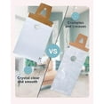 thumbnail image 4 of Skywin 300 Plastic Door Hanger Bags 6 x 9 inches - Clear Door Hanger Bags Protects Flyers, Brochures, Notices, Printed Materials - Waterproof and Secure Door Knob Hanger for Outdoor Use (300), 4 of 8