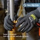 thumbnail image 5 of Guantes resistentes a cortes DEX FIT Nivel 5 Cru553-3D-Ajuste cómodo Agarre firme Delgado y liviano Compatible con pantalla táctil Durable Transpirable Lavable a máquina; Azul S (7) 1 par, 5 of 7