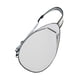 thumbnail image 5 of Bolsa de tenis con funda para raqueta, portátil, deportiva, de gran capacidad, con correa de hombro ajustable Bordes verdes blancos., 5 of 9