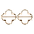 thumbnail image 1 of Scarf Clip Accessory Featuring Elegant Pearl Rhinestone Embellishment and Gold Plating, 1 of 7