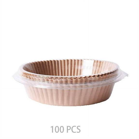 RAGUPEL 100 Pcs Paper Plates,Food-Grade Material,Safe and Healthy Paper Plates 6 inch,Multiple Size Options for Different Scenarios Non-Stick and Easy to Clean Party Plates,Set3