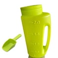 thumbnail image 5 of (Clearance) pdqouc Lawn Seed Spreader, Handheld Shaker for Lawn Seeds, Ice Melt Salt, Calcium, Deicer, Weed and Feed Spreader, 2 Liter, with Handle & Spatula, 5 of 8