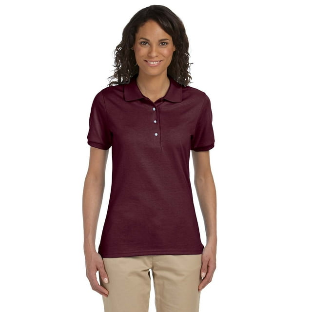 Jerzees Polo en Jersey pour Femmes 5.6 oz. SpotShield - 437W