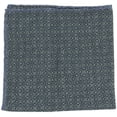 thumbnail image 1 of Paolo Albizzati Homme Bleu / Vert Réversible Poche Carrée - Taille Unique, 1 of 1