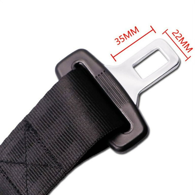 PHANCIR 4 Pack 10.2-inch Seat Belt Extender for Cars Universal Seat Belt  Car Buckle Extension Buckle Up (7/8 Tongue Width)