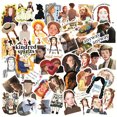 thumbnail image 2 of Pegatinas Anne with an E Anime, vinilo impermeable, 50 unidades, 2 of 3