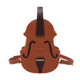 thumbnail image 4 of Mochila para mujer, bolso de hombro portátil, moderno y combinable, bolso cruzado tipo violín, 4 of 6