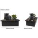 thumbnail image 2 of Tabletop Fountain - 4.5 ' Indoor Water Lily Water Fountain - USB Charging - LED Light - For Office, Home, Bedroom, 2 of 5