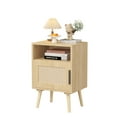 thumbnail image 5 of 22.83 in. High Oak - Cane - Decorated Drawer - Bedroom End Table - Add Charming Touch, 5 of 5
