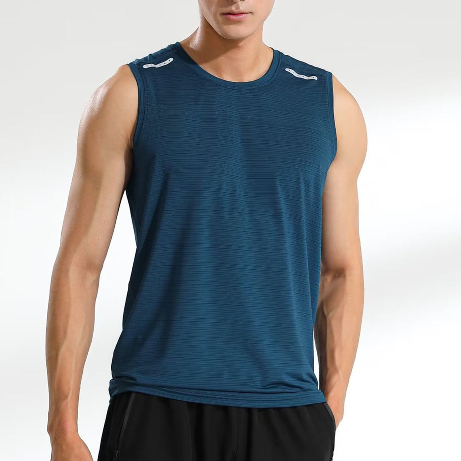 Débardeur Homme Fitness - Séchage Rapide, Sans Manches, Pour Musculation, Running, Salle De Sport