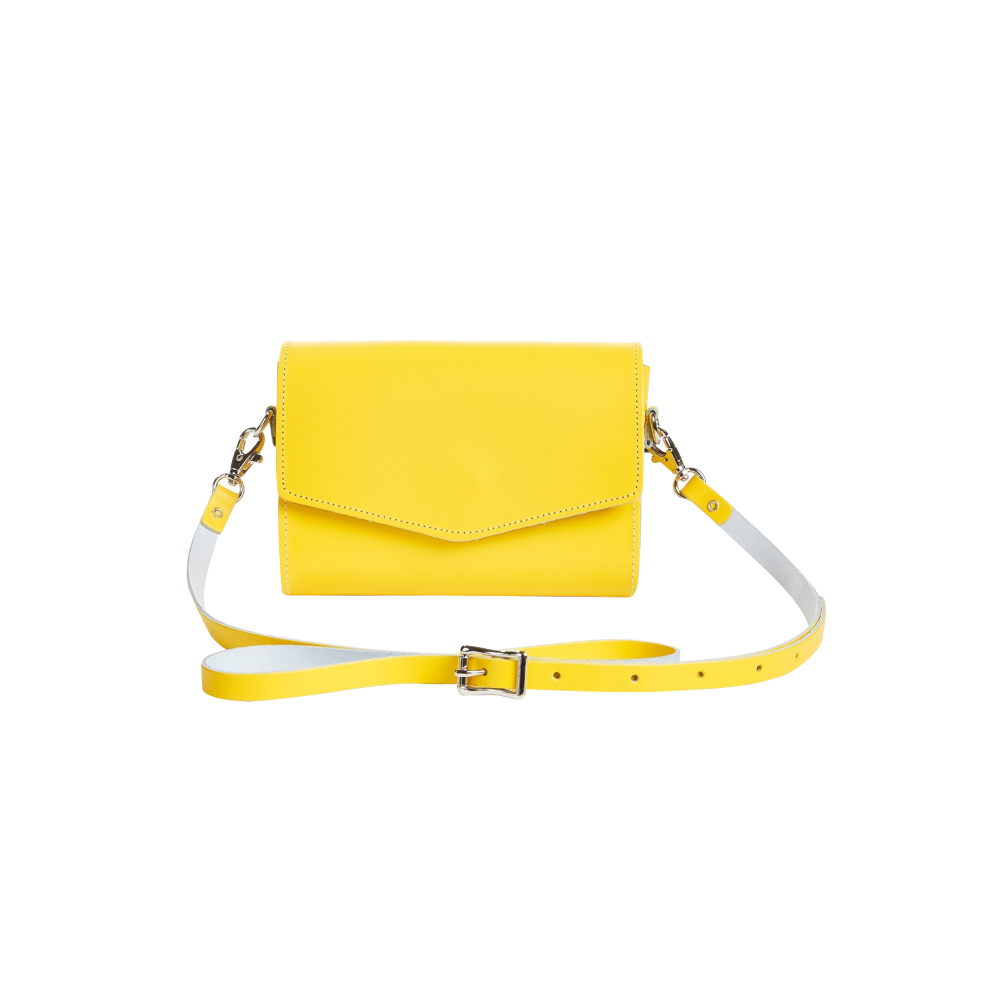 pastel yellow clutch bag