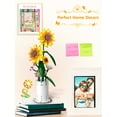 thumbnail image 7 of Sunflower Building Block Set, Jarsant Flower Bouquet with Vase Building Toys, Garden Home Decors Ornaments, Valentines Flower Gift for Adults Girls Boys, 7 of 7