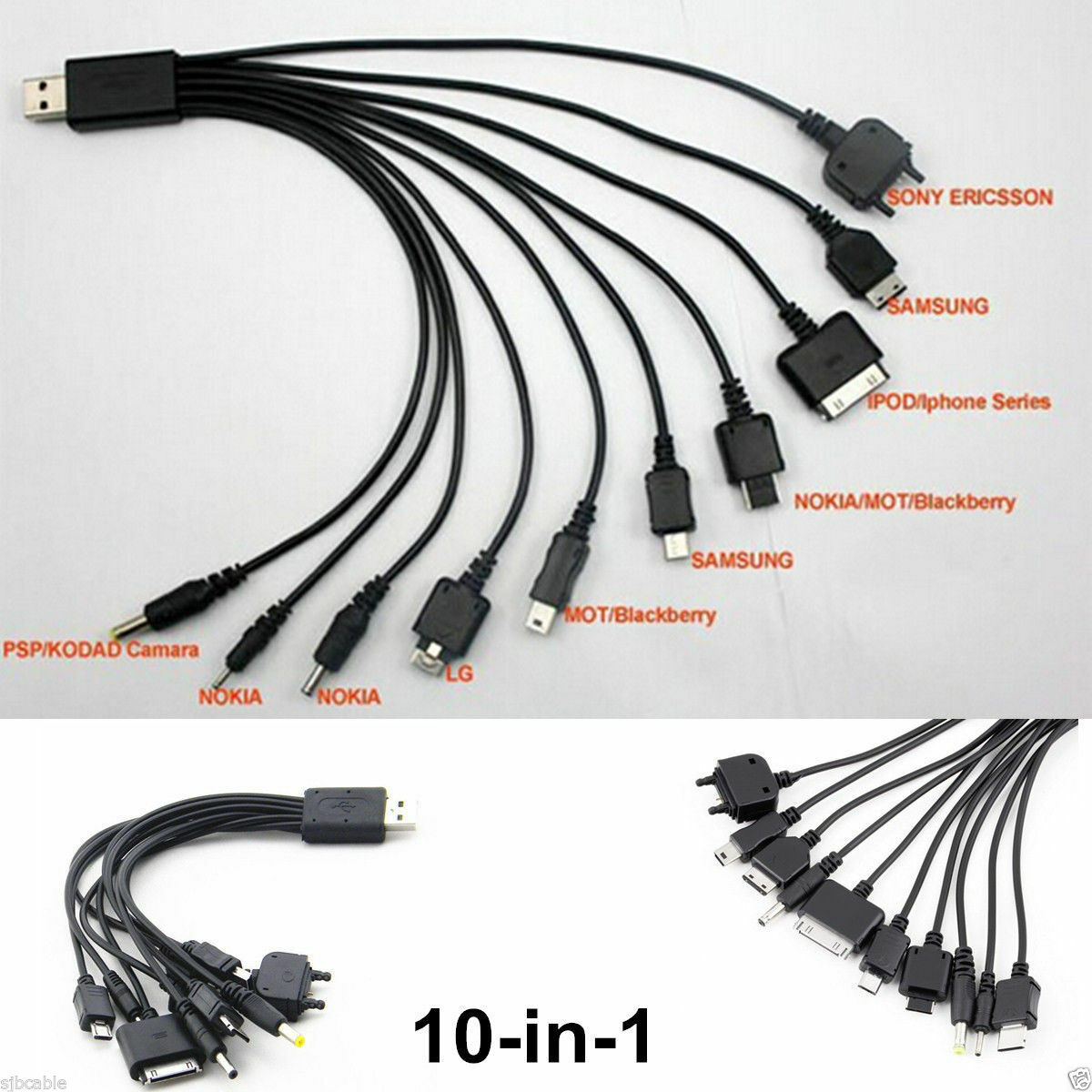 SEDSED The Umbrella Academy 2 Multi Charging Cable Multi Charger Cable 3 in 1 Charging Cable Universal Charger Cord with Type C//Micro USB Port Compatible with Cell Phone Tablets More