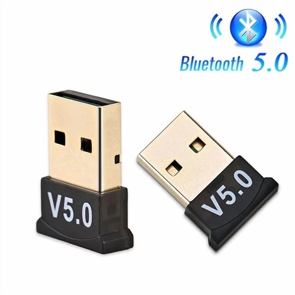 Usb Bluetooth 5.0 Wireless Audio Music Stereo Adapter Dongle Receiver For Tv Pc