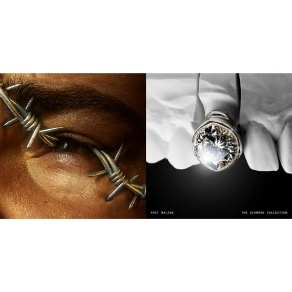 Beerbongs & Bentleys (2LP/Clear Vinyl) & Diamond Collection (Metallic Silver Vinyl/2LP)