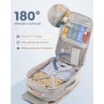 thumbnail image 2 of Mochila de viaje LOVEVOOK Carry on 50 L impermeable con cubos, 2 of 7