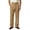 Brown, variant on ZGRBOU Mens Casual Dress Pants Old Money Pleated Baggy Slacks Fall Business Straight Leg Work Trousers with Pockets