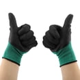 thumbnail image 4 of Guantes de Jardinería, Evita el Deslizamiento que transpirable que Seca Rápidamete Guantes de Parto Verde para la Limpieza del Jardín, 4 of 7