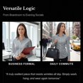 thumbnail image 5 of Women Regular‑Fit Long‑Sleeve Button‑Up Office Blouse, Versatile Neutral‑Tone Work and Daily Tops, 5 of 10