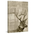 thumbnail image 2 of MARMONT HILL  - Handmade Curious Buck Print on Wrapped Canvas 8 x 12, 2 of 5