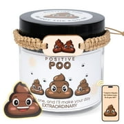 60 Positive Poo Cards Jar, Affirmation Cards, Positive Poo, Emotional Support Poo, Poop Emoji, Fake Poop, Fun Gifts For Women, Poop Gifts For Women, Men and Teens, Gag Gifts For Women, Men, Dad