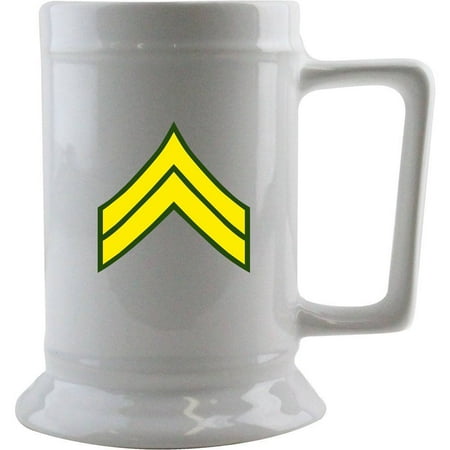 

Army Corporal Rank 16 oz. Beer Stein