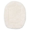 thumbnail image 6 of Home Weavers Luxury Bathroom Rug 100% Cotton Reversible Bathroom Rugs Set, Washable Bath Rug, Soft Cotton Soft Absorbent Bath Rug, Kitchen Mat, Non Slip Bath Mat, 24"x40" Rectangle, Linen, 6 of 8
