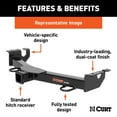 thumbnail image 2 of CURT Front Mount hitch, includes all necessary installation hardware, 2 of 7