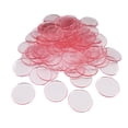 thumbnail image 1 of 100PCS/Set Plastic 19mm Chips Multi Color Markers Fun Family Club Children Game Supplies Counting Math Toys, 1 of 9