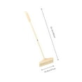 thumbnail image 2 of Monyance sweeping broom Wooden Broom Handle Sweeping Broom - Detachable for Home, Kitchen, Patio - Khaki(35.43X10.63X0.79Inches), 2 of 10