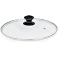 thumbnail image 1 of 10.25 In Glass Lid for Frying Pan, Tempered Replacement Cover for All 10.25 inches Cookware for Skillets, Round Cast Iron, Cast Aluminium, Stainless Steel Pans &Pots, 1 of 8