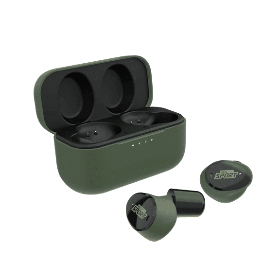 ISOtunes Sport CAL BT Shooting Earbuds: True Wireless Bluetooth Hearing Protection, Water and Dust Proof, 13 Hour Battery, 25 dB Noise Reduction Rating (NRR)
