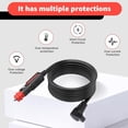 thumbnail image 6 of CoolStuff Car Refrigerator DC Power Cord Compatible with alpicool, Bodega, euhomy, bougeRV, ARB, ICECO, Setpower, JoyTutus for Most 12V/24V Car Refrigerator Power Cable, 6 of 7
