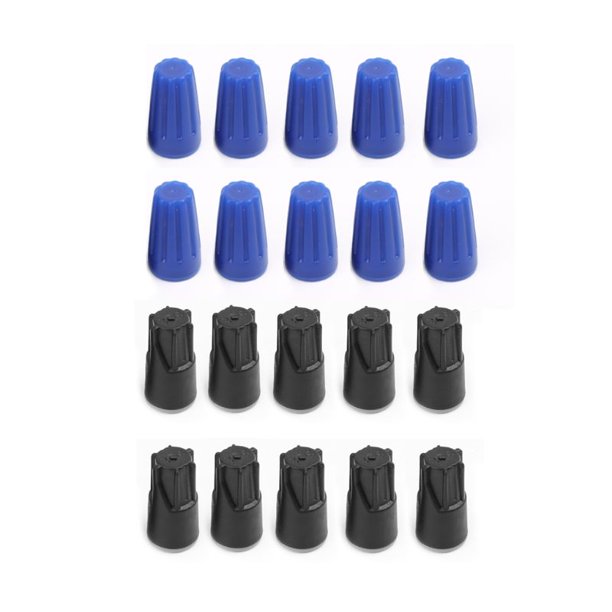 Techinal 20pcs Waterproof Grease Nuts Wire Connectors Easy Twist On