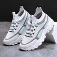 thumbnail image 4 of YOUYEDIAN Womens Orthopedic Shoes Arch Support Running Shoes Breathable Slip on Non Slip Server Shoes Mesh Stretch Soft 2026 Foam Shoes (Green), 4 of 4