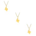 thumbnail image 3 of Redempat Versatile And Stylish Pendant Necklaces For Women Personalized Sturdy gold 3Set, 3 of 6