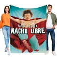 thumbnail image 1 of Nacho Libre anti-pilling, suave, ligera, esponjosa y acogedora de lujo para hogar y cocina – Perfecta para niños y adultos,150X130cm, 1 of 6