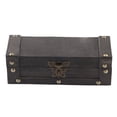 thumbnail image 1 of Wooden Storage Case, Strong Sturdy Grey Retro Storage Box  for Home Decoration for Hair Accessories, 1 of 8
