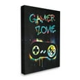 thumbnail image 3 of Stupell Industries Gamer Zone Vintage Controller Neon Paint Splatter Graphic Art Gallery Wrapped Canvas Print Wall Art, Design by Victoria Barnes, 3 of 7