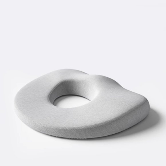 Orthopedic Donut Pillow for Tailbone Ergonomic Hollow Core Seat Cushion Memory Foam Pressure Prevention Comfort for Sitting and Sleeping