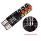 thumbnail image 5 of Luces LED RGB COB universales para coche, bombillas de luz multimodo coloridas para coche con mando a distancia, 5 of 10
