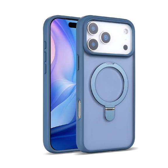 Slim MagStand Case for iPhone 17 Pro - Dark Blue