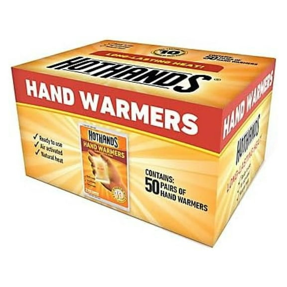 Hand Warmer Bulk 50 pk. Box (50 Pairs)