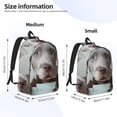 thumbnail image 3 of Yiaed Adorable Puppy Portrait Print Backpack, Premium Laptop Backpack, Travel Backpack for Women, Lightweight Backpacks, Comfortable Back Pack-Small, 3 of 7
